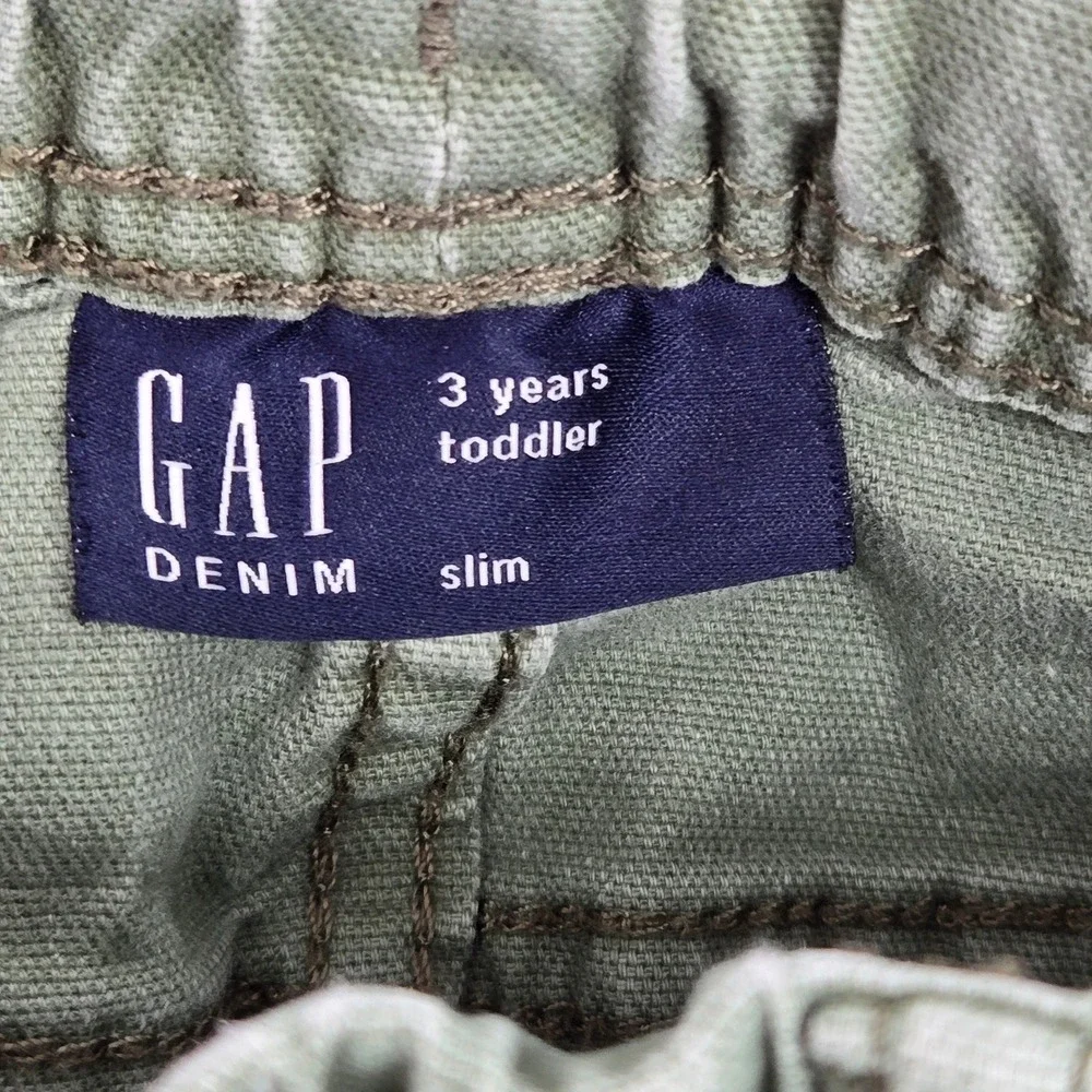 Toddler Girls Pants Lot Size 3T Cat & Jack GAP Denim Jeans Joggers 4 Piece